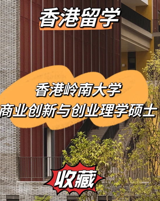 雅思分數(shù)低？不妨看看香港嶺南大學(xué)商業(yè)創(chuàng)新與創(chuàng)業(yè)理學(xué)碩士！